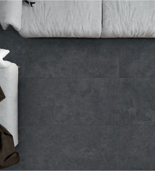 Vloertegel Arpa Limestone Antraciet mat