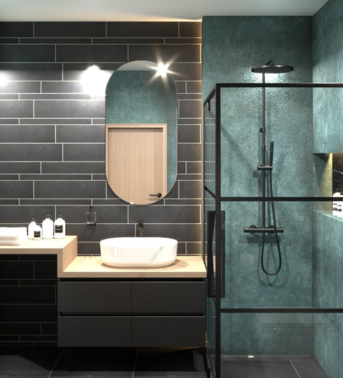 Vloertegel Rak Surface Antraciet mat