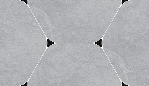 Vloertegel Vives Salerno Pietra Ceniza 51,6x56,5 cm