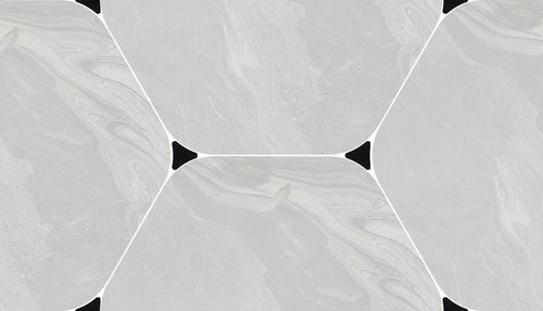 Vloertegel Vives Salerno Pietra Gris 51,6x56,5 cm