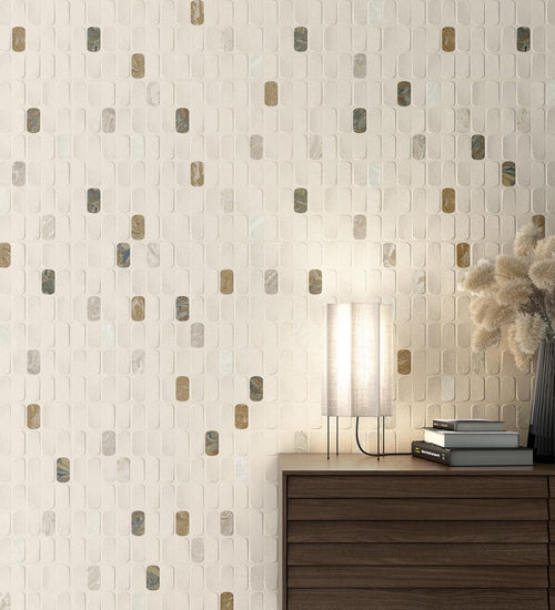 Wandtegel Arcana Savoiardi-R Blanco 45x120 cm