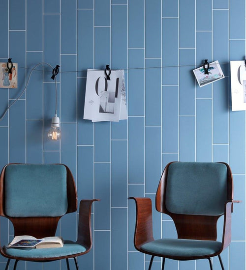 Wandtegel Tonalite Scandi Bianco 10x40 cm