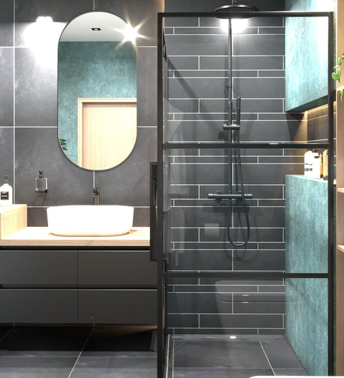 Vloertegel Rak Surface Antraciet mat