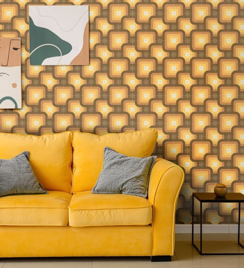 Vloertegel Revoir Paris Si-Bel Capucine Uni Foncé 15x15 cm