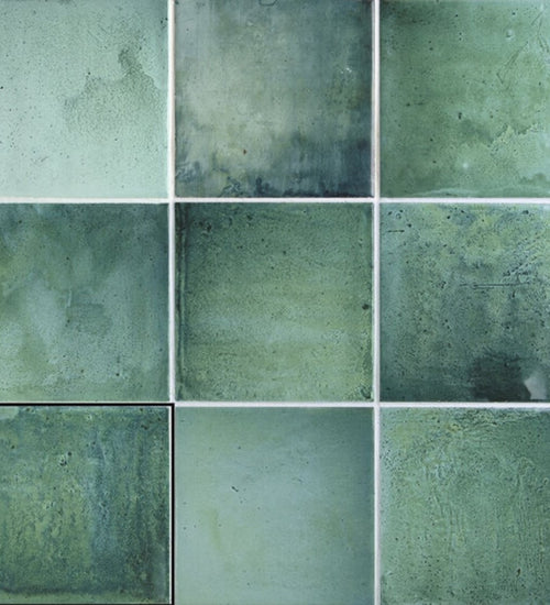 Wandtegel Carmen Sintra Emerald Green 12,4x12,4 cm