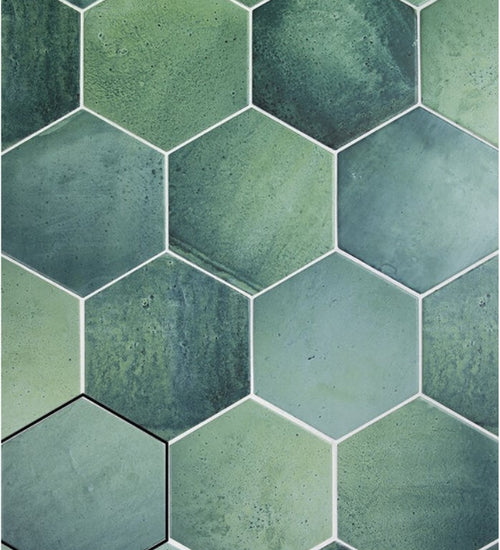 Wandtegel Carmen Sintra Emerald Green 13,9x16 cm