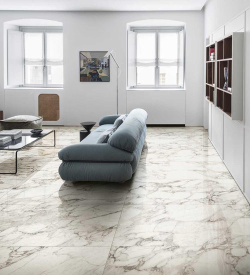 Vloertegel Marazzi italie Grandemarble Wit glans