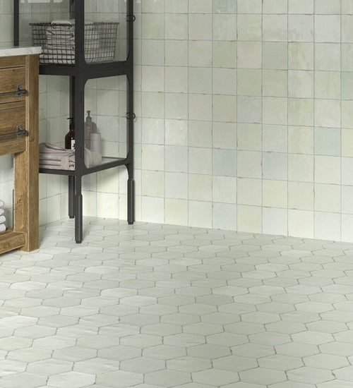 Wandtegel Carmen Souk Aqua 13x13 cm