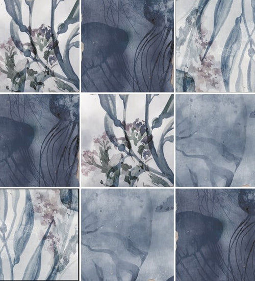 Wandtegel Carmen Souk Kasbah Blu Mix 13x13 cm