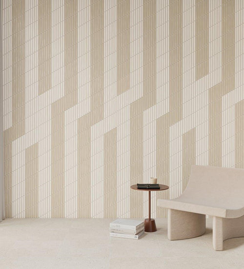 Wandtegel Wow  Spike Bars A Deep White 15x25 cm