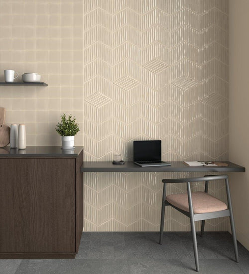 Wandtegel Wow  Spike Bars B Mineral Grey 15x25,9 cm