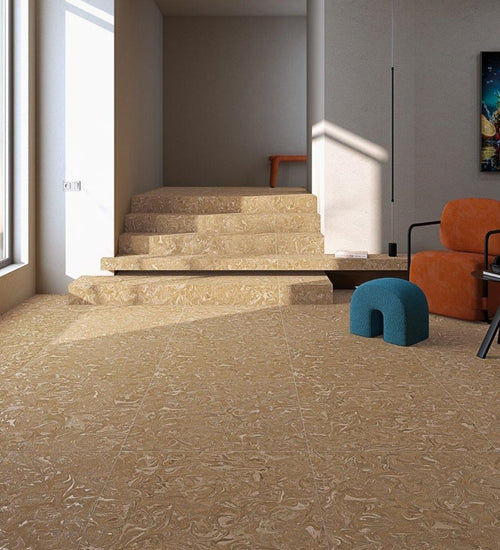 Vloertegel Arcana Spuma-R Moka 80x80 cm