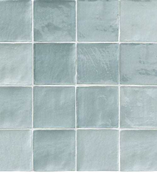 Wandtegel Natucer Stow Mix Acqua 10x10 cm