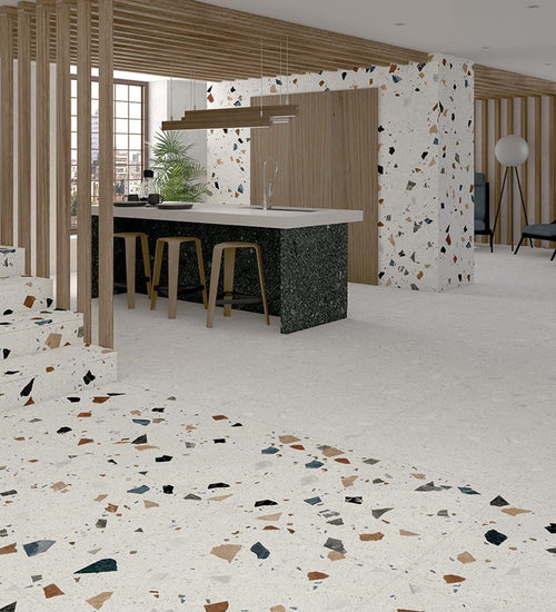 Vloertegel Arcana Stracciatella-R Nacar 80x80 cm