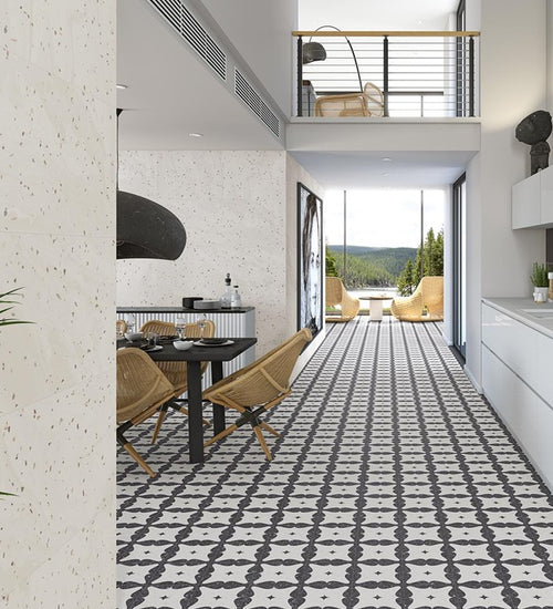 Wandtegel Vives Stravaganza-R Blanco 45x12 cm 0