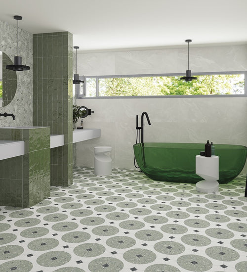 Wandtegel Vives Stravaganza-R Gris 45x120 cm