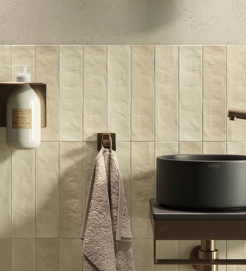 Wandtegel Revoir Paris Studio Camargue Mat 6,2x25