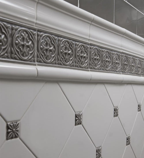 Wandtegel Adex Studio Cubrecanto 2,5x14,8 cm Fern