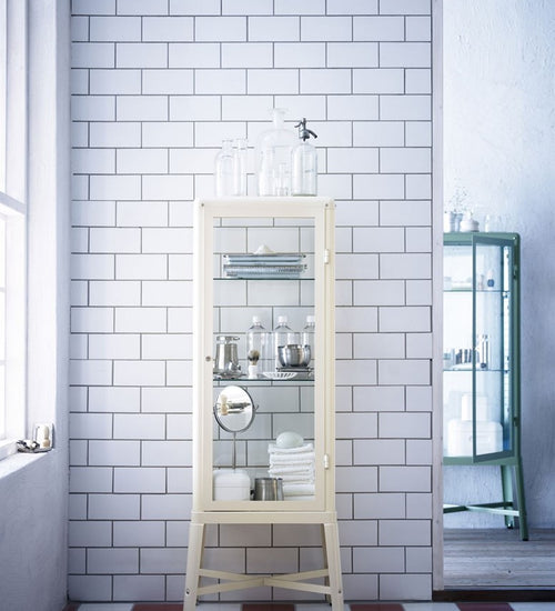 Wandtegel Adex Studio Liso 7,3x14,8 cm Snow Cap