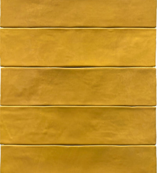 Wandtegel Revoir Paris Studio Miel Glossy 6,2x25