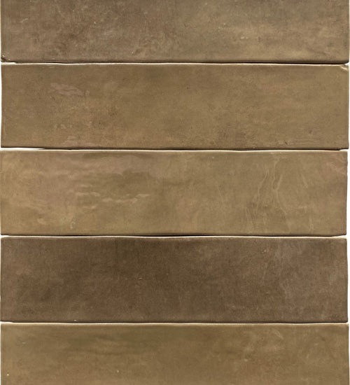 Wandtegel Revoir Paris Studio Moka Glossy 6,2x25