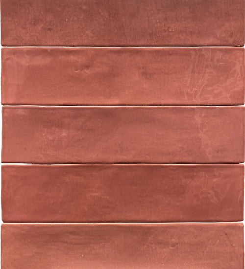 Wandtegel Revoir Paris Studio Rose d'Antan Glossy 6,2x25