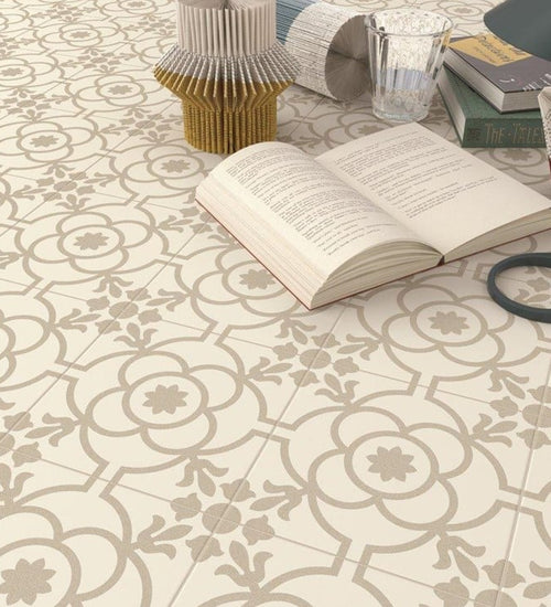 Sampletegel Vives Svenska Blomknopp Bone