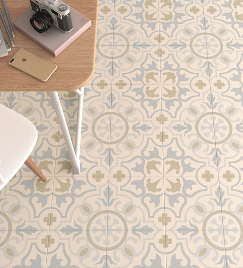 Vloertegel Vives Svenska Jolejon 20x20 cm