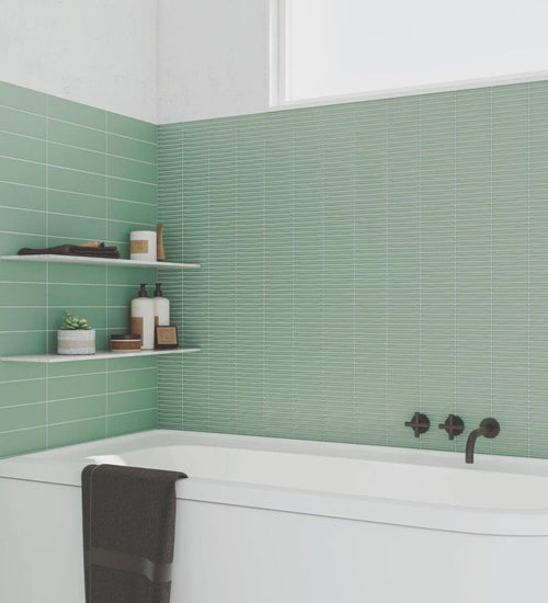 Wandtegel Wow  Sweet Bars Sage Matt 12,5x25 cm