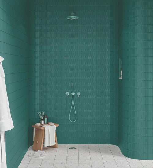 Wandtegel Wow  Sweet Bars Teal Matt 12,5x25 cm
