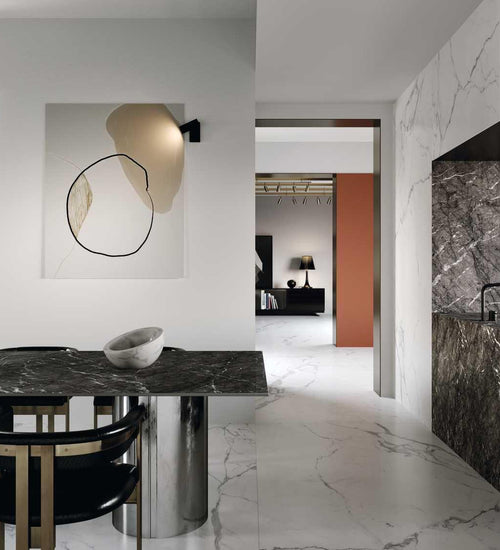 Vloertegel Marazzi italie Grandemarble Wit mat