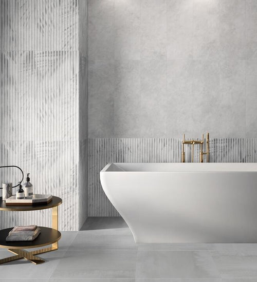 Vloertegel Villeroy & boch Metalyn Grijs mat