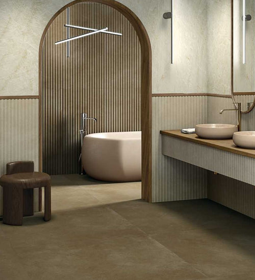 Vloertegel Vives Tandem-R Moka 80x80