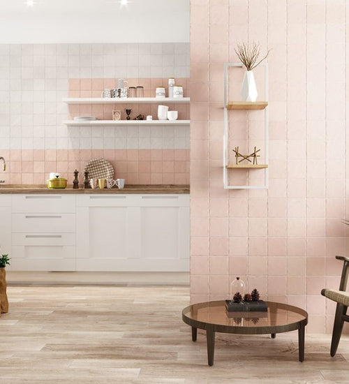 Wandtegel Ceramica Antiga Tanger Mate Coral 11,5x11,5 cm