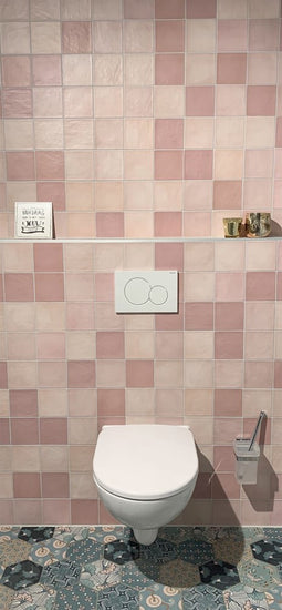 Wandtegel Ceramica Antiga Tanger Mate Coral 11,5x11,5 cm