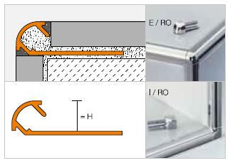 Schlueter RONDEC-PRO decoratief profiel PVC wit H=10mm L=3000mm