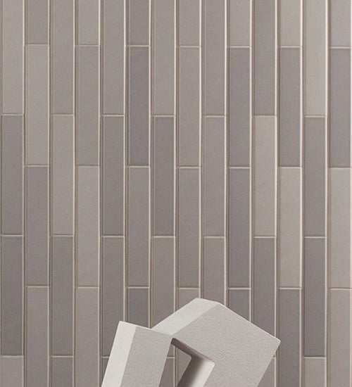 Wandtegel Quintessenza Tinte Fango Matt 5x25 cm