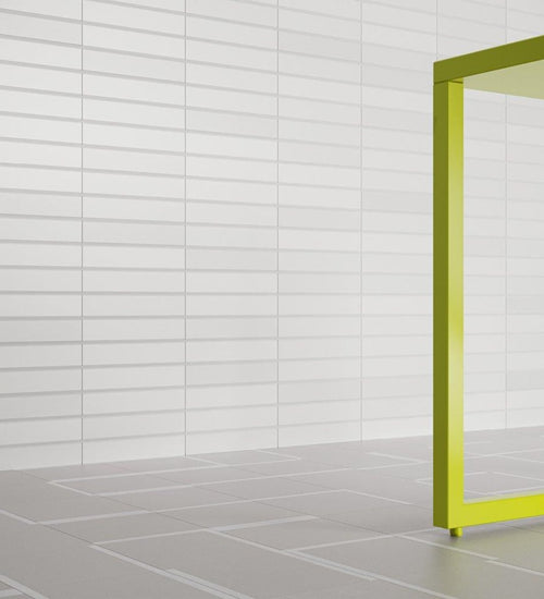 Wandtegel Quintessenza Tinte Grigio Chiaro Matt 5x25 cm