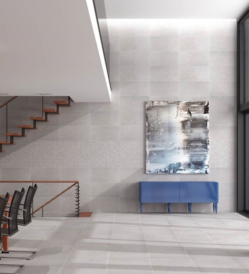 Vloertegel Codicer Traffic Silver 50x50 cm