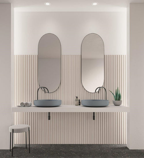 Wandtegel Wow  Transition Dove Matt 7,5x30 cm