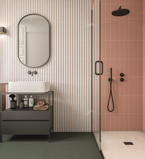 Wandtegel Wow  Transition Dove Matt 7,5x30 cm