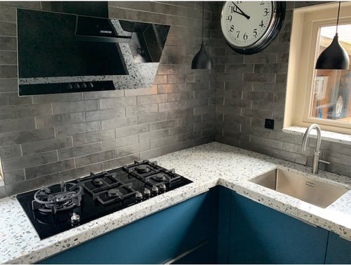 Wandtegel Antic Decor Uptown Lead 7,4x29,75 cm