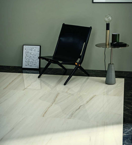 Vloertegel Marazzi italie Allmarble Beige glans 60x120 cm