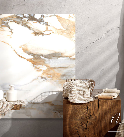 Sampletegel Geo tiles Crash Beige mat