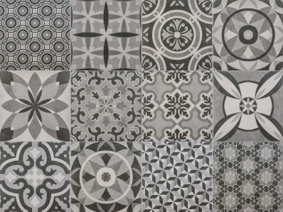 Vloertegel Codicer Vintage Mix 25x25 cm