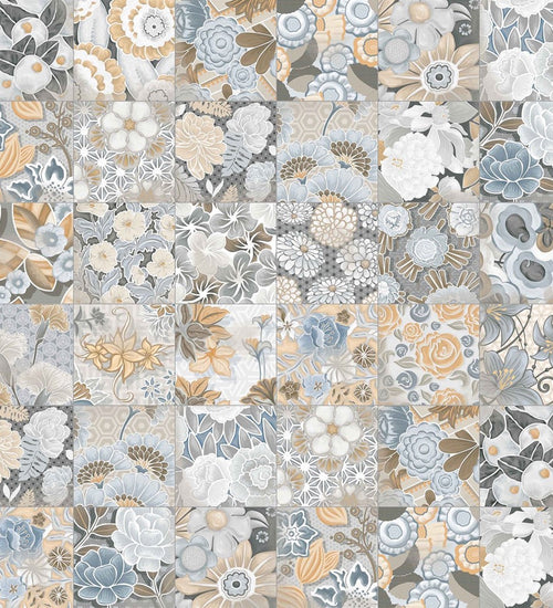 Sampletegel Vives Vodevil Flore Gris