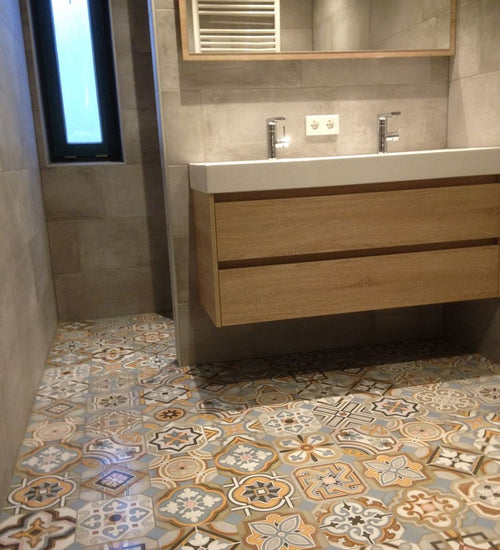 Sampletegel Vives Vodevil Taco Nube(blauw)