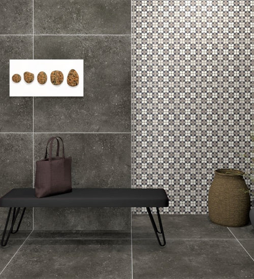 Vloertegel Pastorelli Freespace Zwart mat