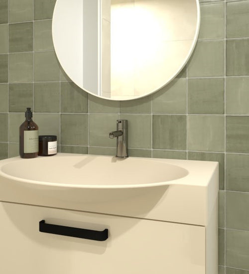 Wandtegel Sottocer Sense Grijs mat