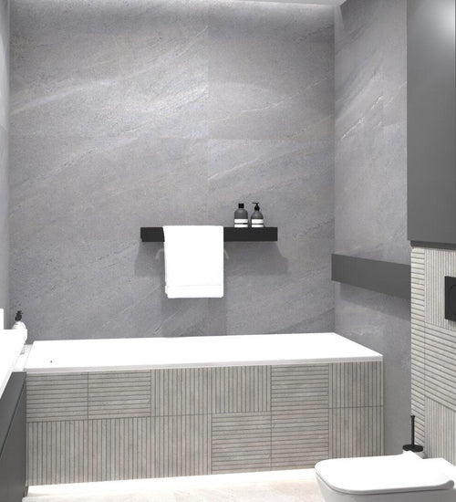 Mozaiektegel Flaviker Rockin Wit mat 30x30 cm